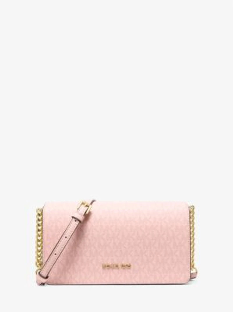 Jet Set Medium Signature Logo Crossbody Bag