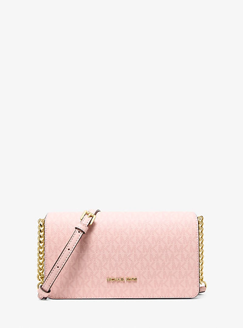Jet Set Medium Signature Logo Crossbody Bag