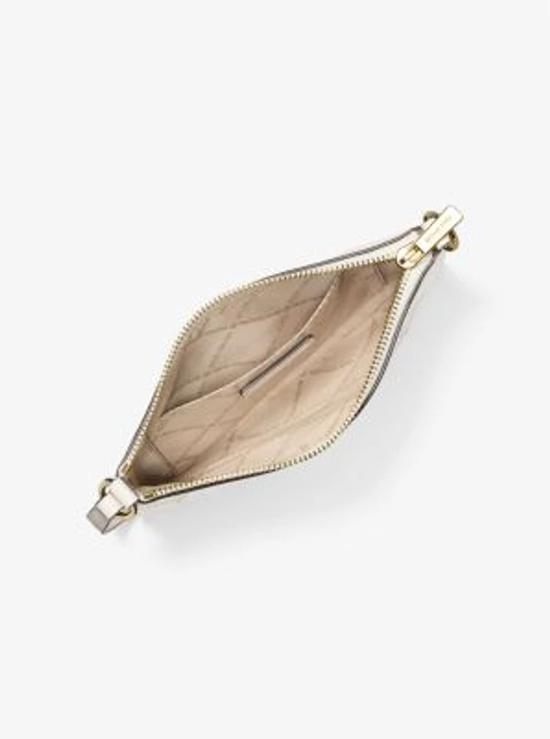 Jet Set Small Printed Wristlet