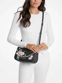 Carmela Medium Embellished Convertible Crossbody Bag