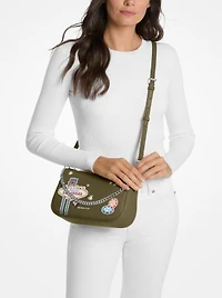 Carmela Medium Embellished Convertible Crossbody Bag