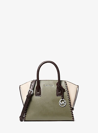 Avril Small Leather Satchel
