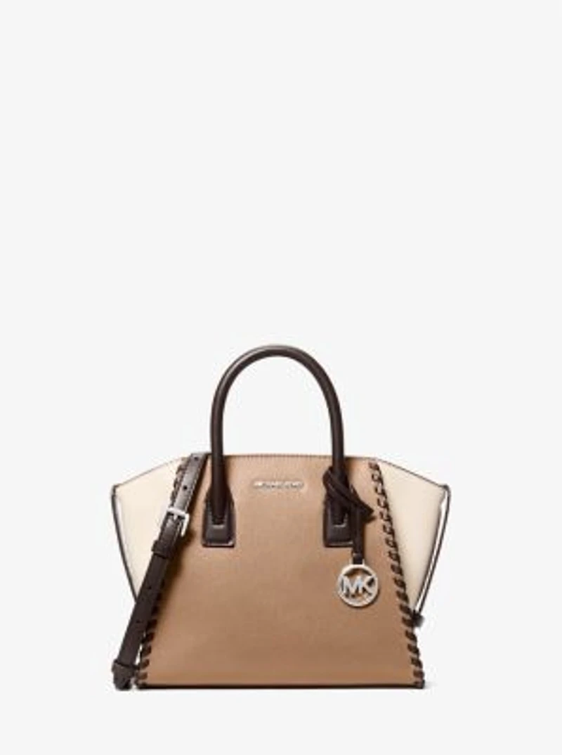 Avril Small Leather Satchel