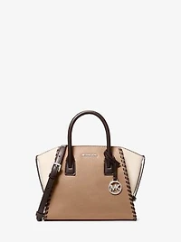 Avril Small Leather Satchel