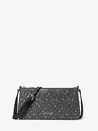 Arden Medium Printed Signature Logo Crossbody Bag