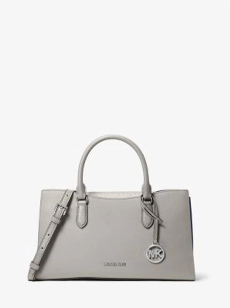 Arden Medium Top-Zip Satchel