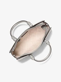 Arden Medium Top-Zip Satchel