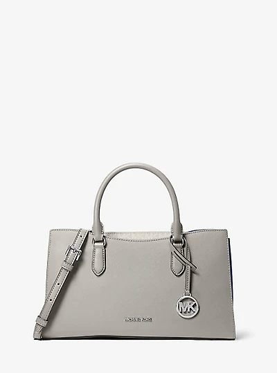 Arden Medium Top-Zip Satchel