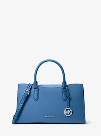 Arden Medium Top-Zip Satchel