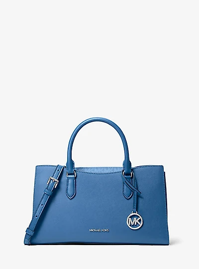 Arden Medium Top-Zip Satchel