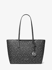 Arden Large Printed Signature Logo Tote Bag