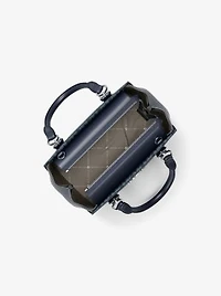 Marilyn Small Signature Logo Messenger Bag