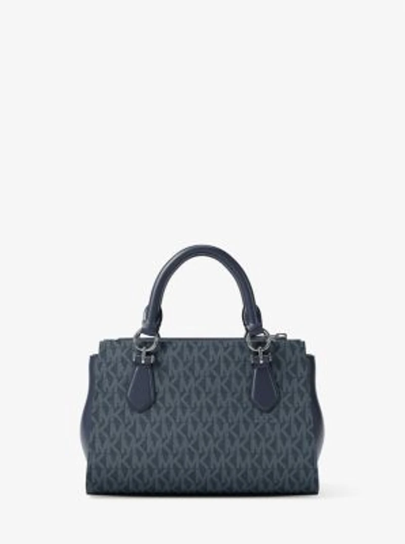 Marilyn Small Signature Logo Messenger Bag