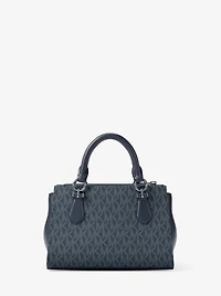 Marilyn Small Signature Logo Messenger Bag
