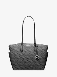 Marilyn Medium Signature Logo Tote Bag