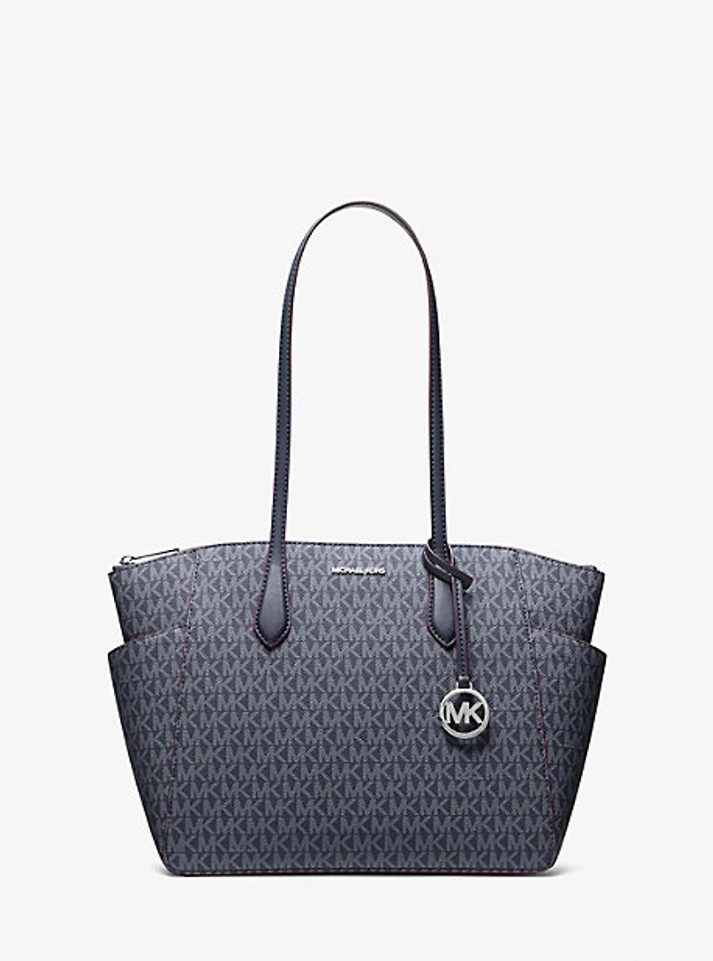 Marilyn Medium Signature Logo Tote Bag