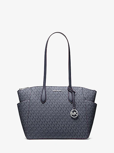 Marilyn Medium Signature Logo Tote Bag
