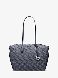 Marilyn Medium Signature Logo Tote Bag