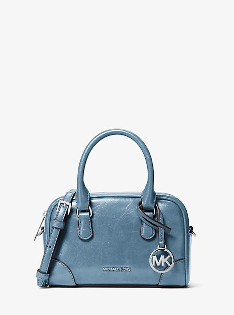 Thompson Extra-Small Distressed Convertible Satchel