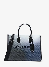 Mirella Medium Ombré Signature Logo Tote Bag