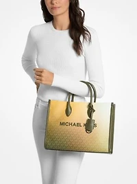 Mirella Medium Ombré Signature Logo Tote Bag