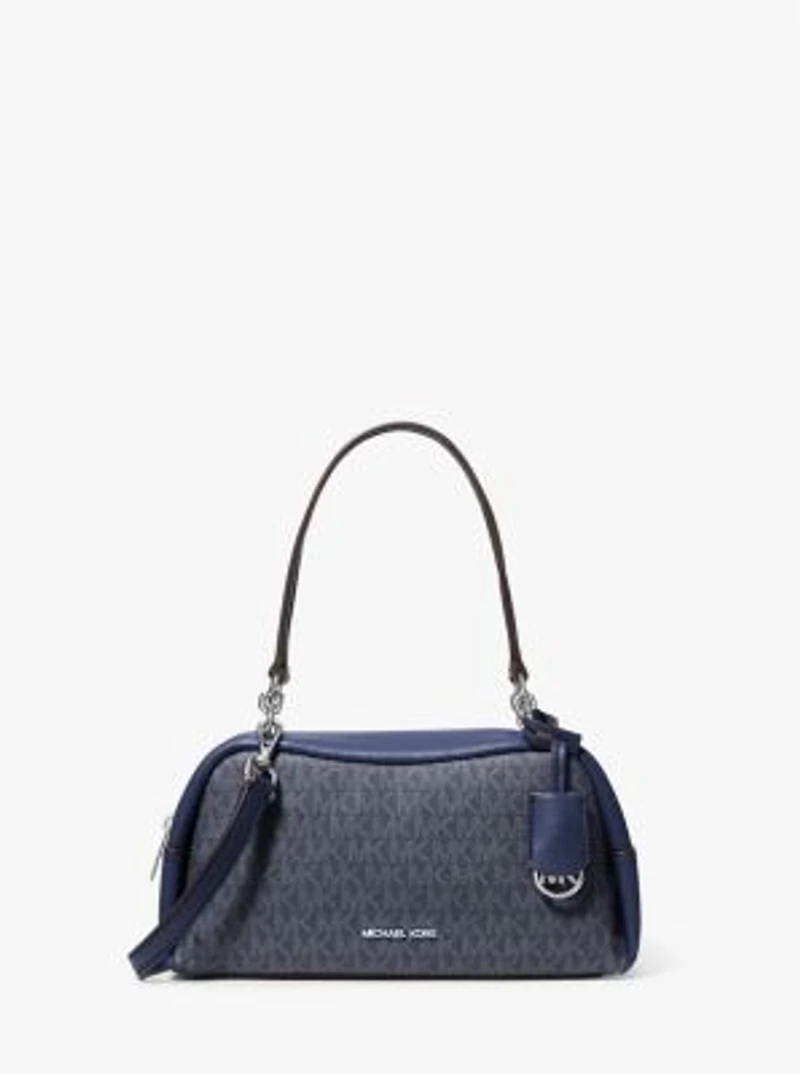 Cecily Small Signature Logo Shoulder Bag