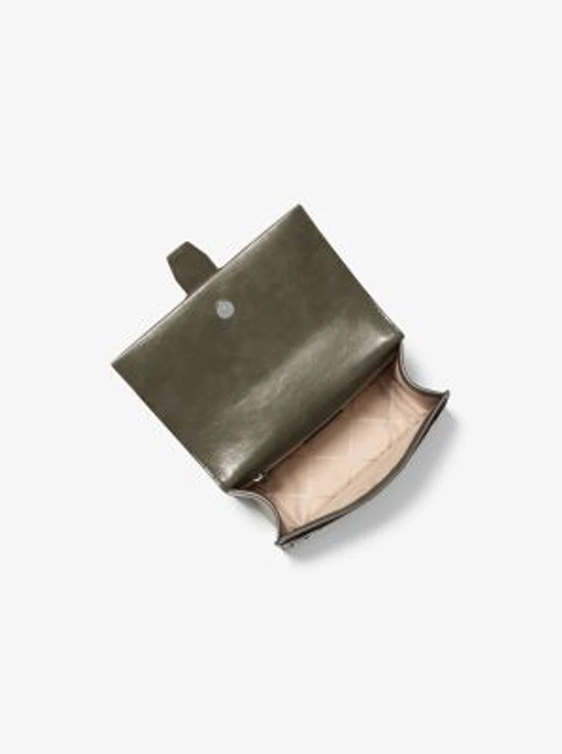 Greenwich Small Studded Distressed Crossbody Bag