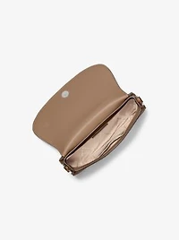 Mila Small Snake Embossed Convertible Crossbody Bag