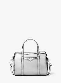 Jet Set Small Patent Duffel Crossbody Bag