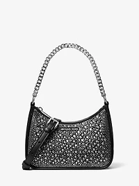 Jet Set Small Embellished Convertible Crossbody Bag