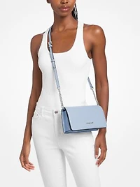 Jet Set Travel Medium Pebbled Leather Crossbody Bag