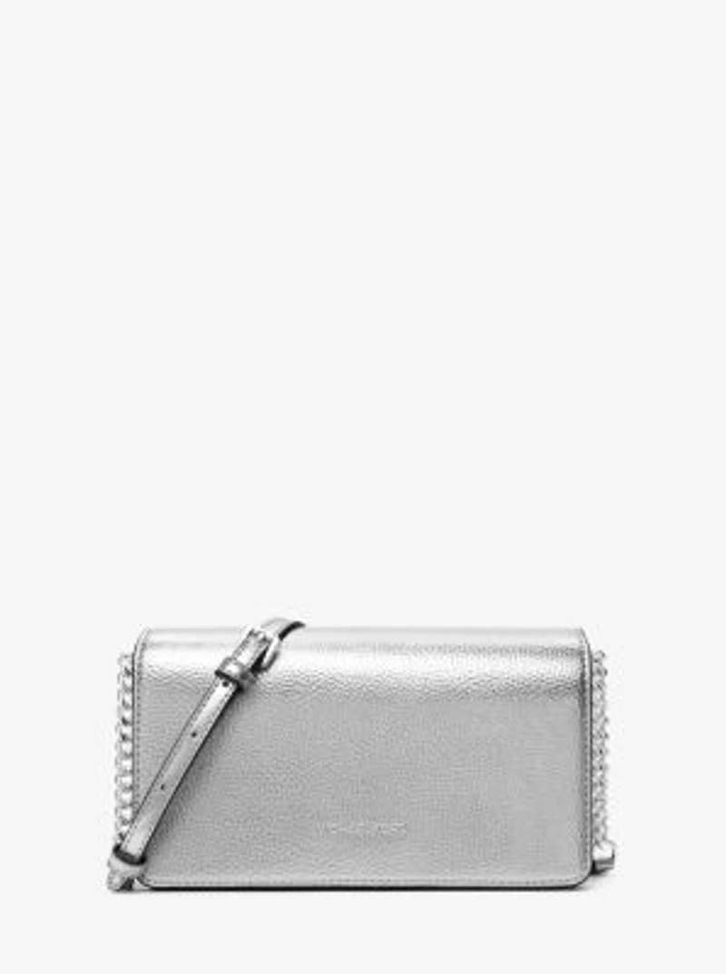Jet Set Medium Metallic Crossbody Bag