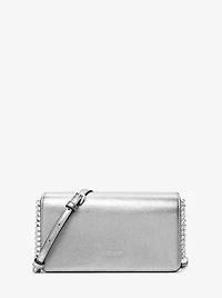 Jet Set Medium Metallic Crossbody Bag