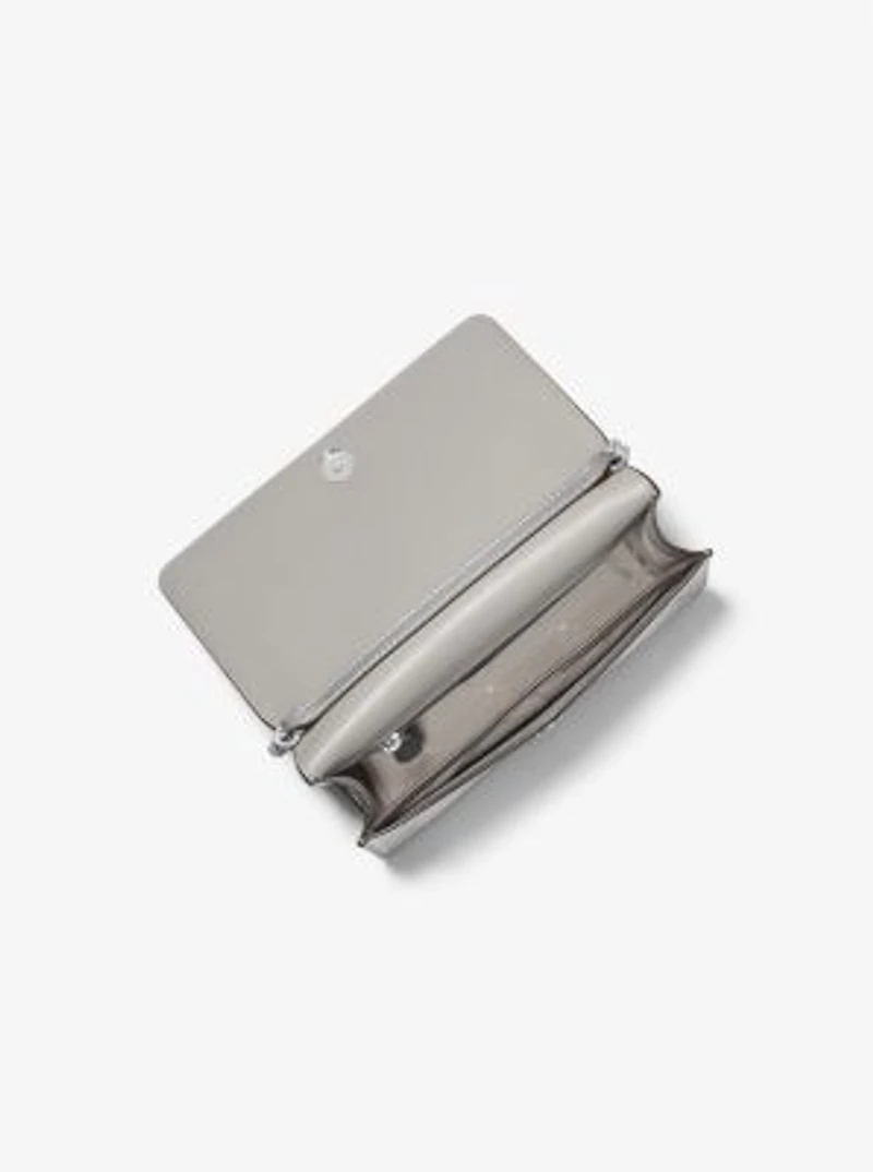 Jet Set Medium Metallic Crossbody Bag