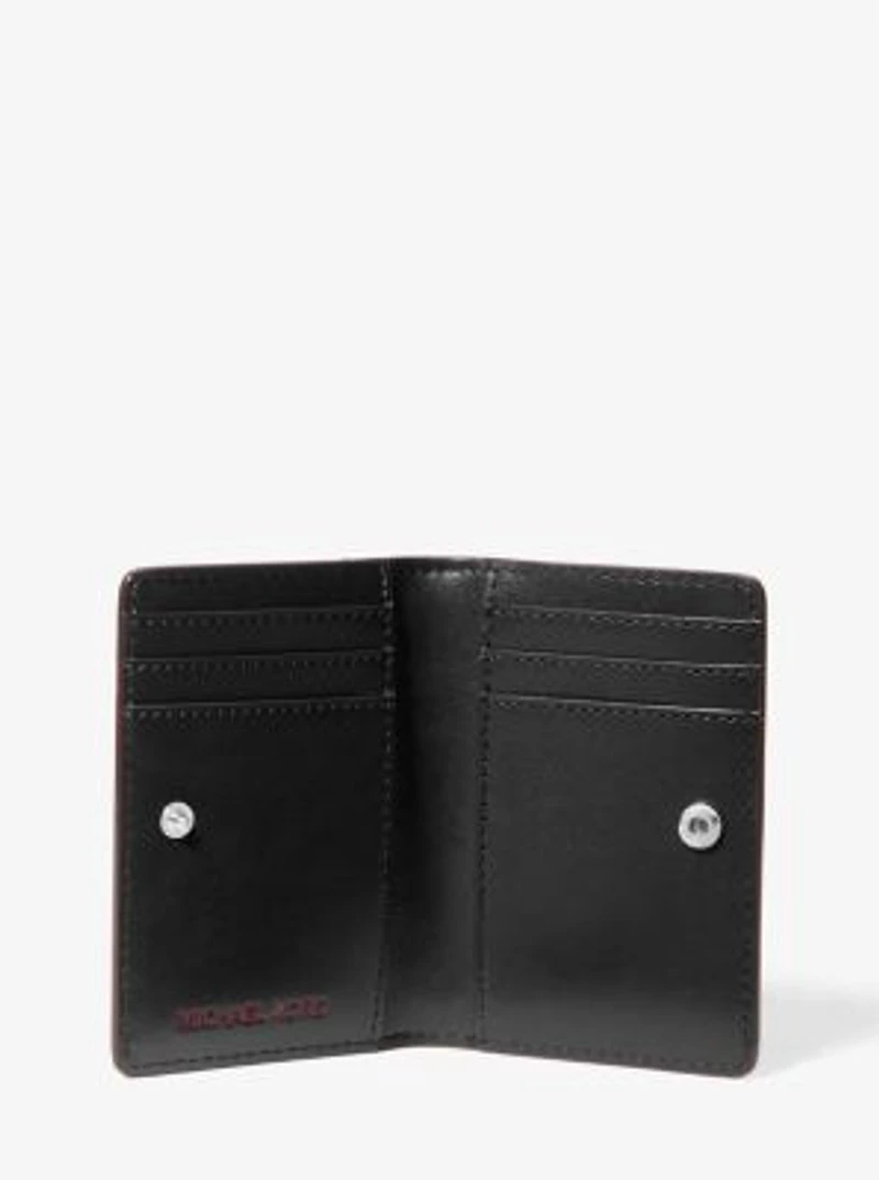 Jet Set Small Metallic Bi-Fold Wallet