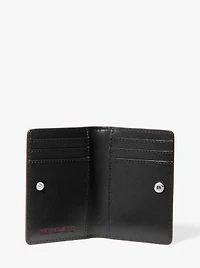 Jet Set Small Metallic Bi-Fold Wallet