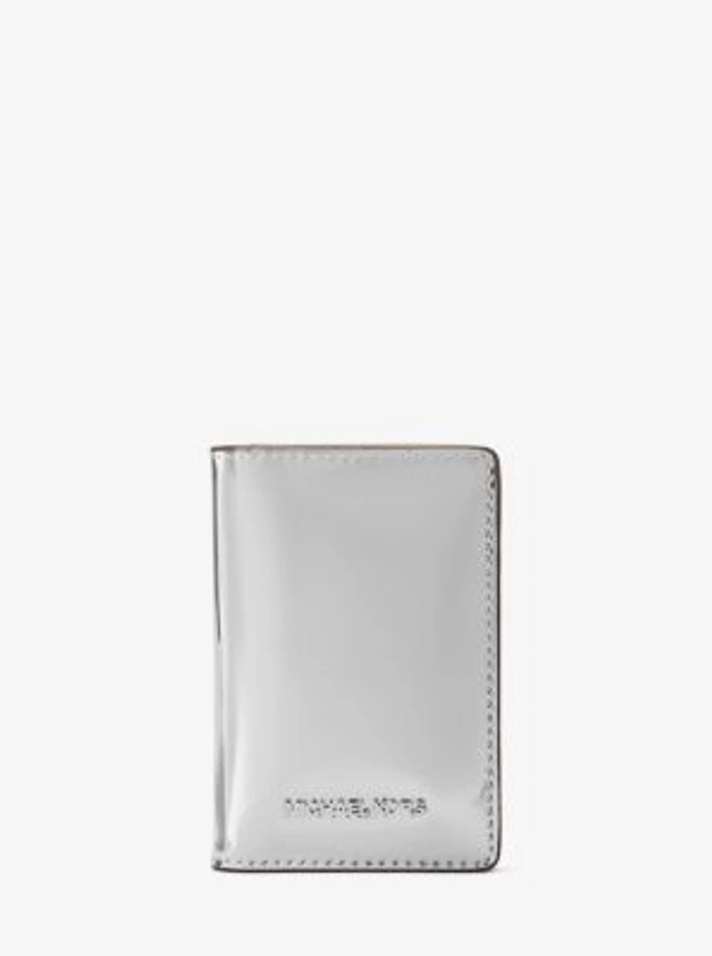 Jet Set Small Metallic Bi-Fold Wallet