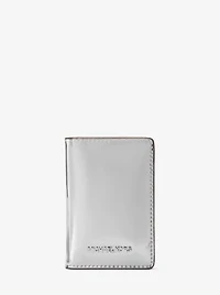Jet Set Small Metallic Bi-Fold Wallet