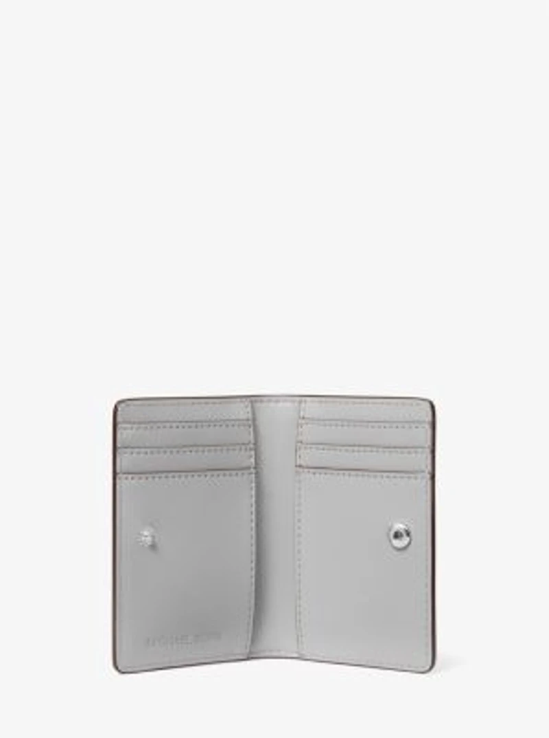 Jet Set Small Metallic Bi-Fold Wallet
