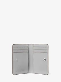 Jet Set Small Metallic Bi-Fold Wallet
