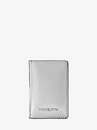 Jet Set Small Metallic Bi-Fold Wallet