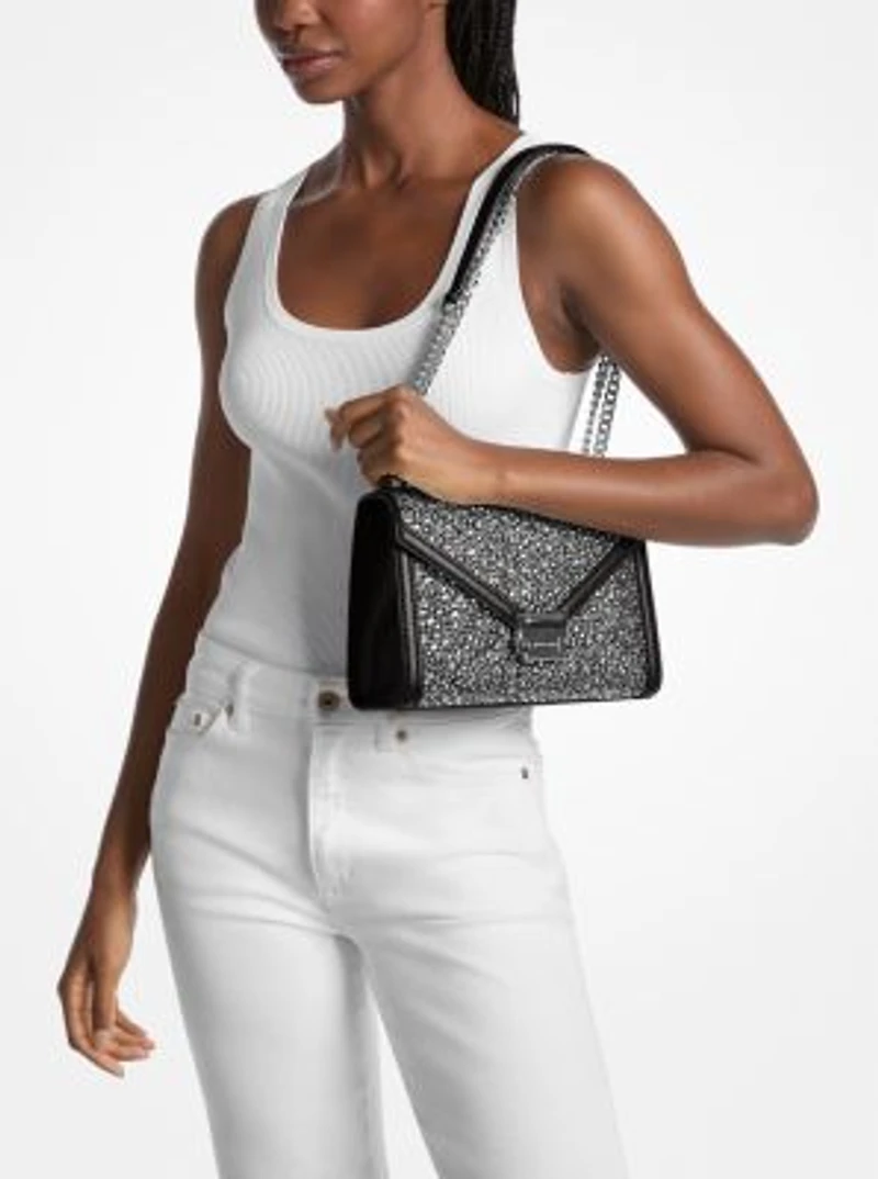 Whitney Medium Embellished Shoulder Bag