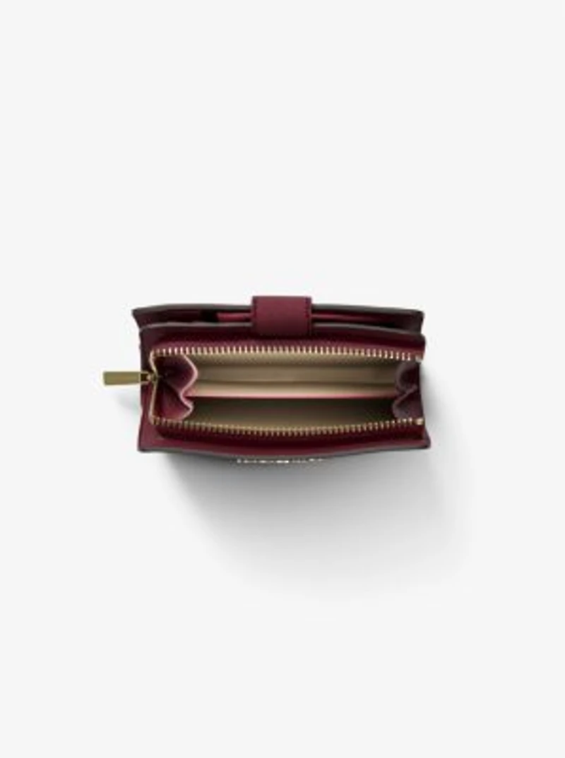 Medium Crossgrain Leather Wallet