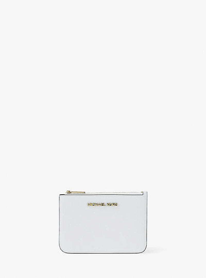 Jet Set Travel Small Saffiano Leather Coin Pouch