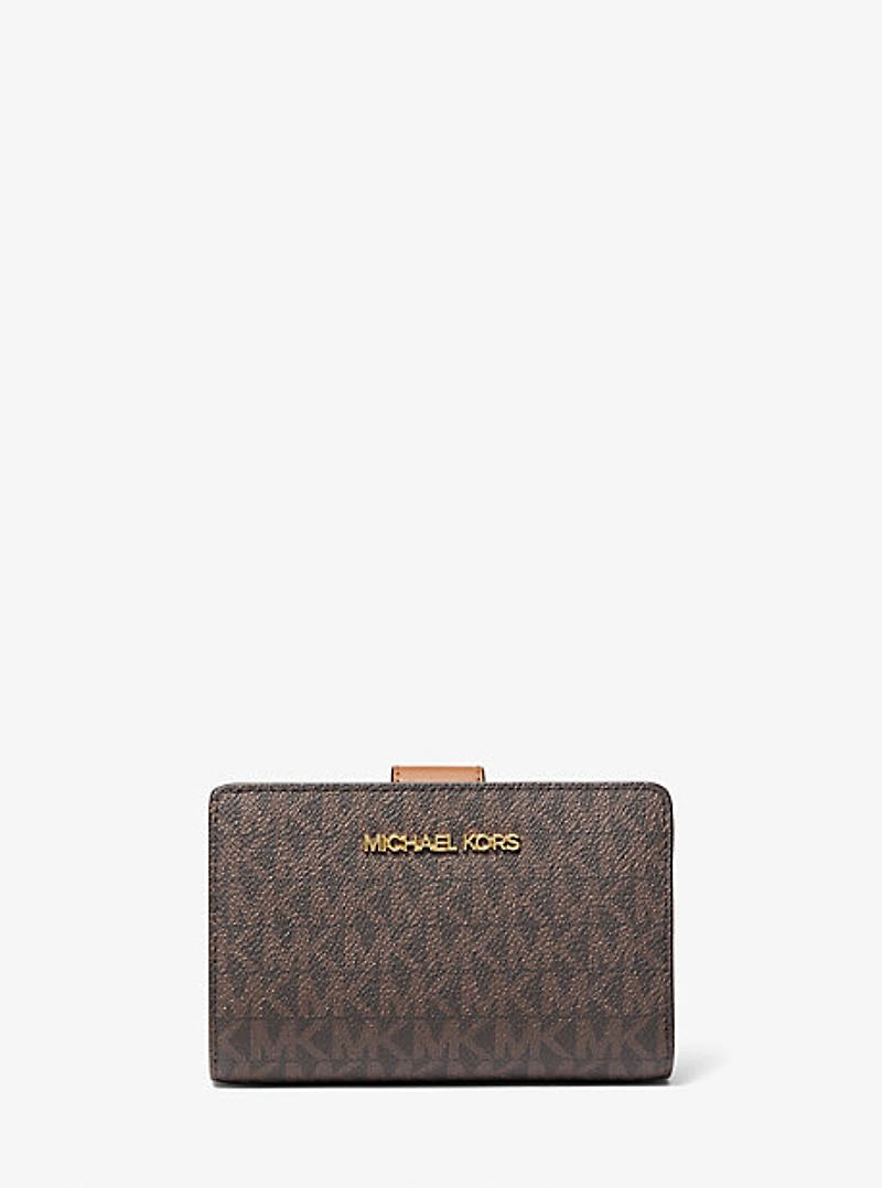 Medium Signature Logo Wallet