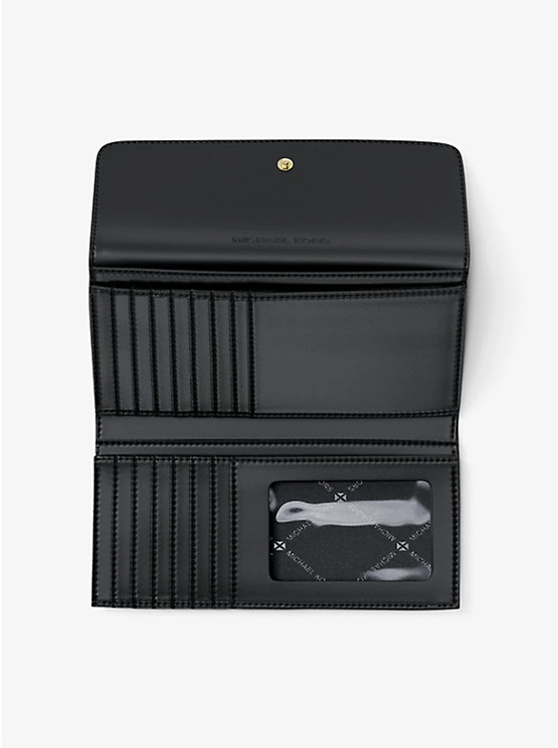 Jet Set Large Logo Trifold Wallet