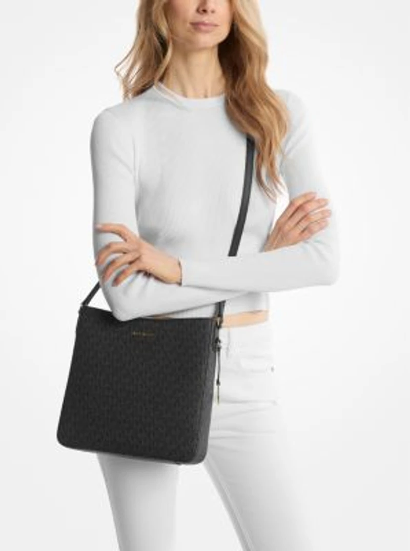 Jet Set Travel Large Logo Messenger Bag