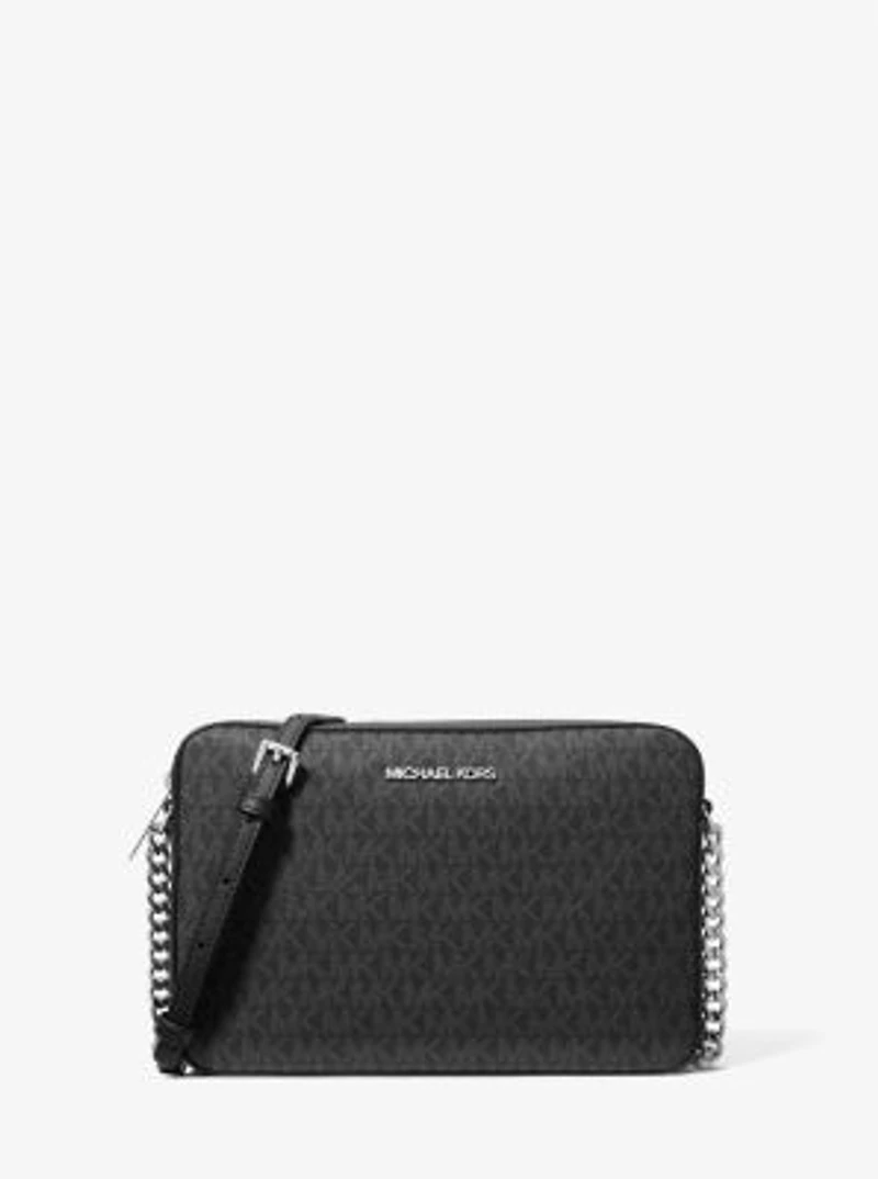 Jet Set Large Logo Crossbody Bag