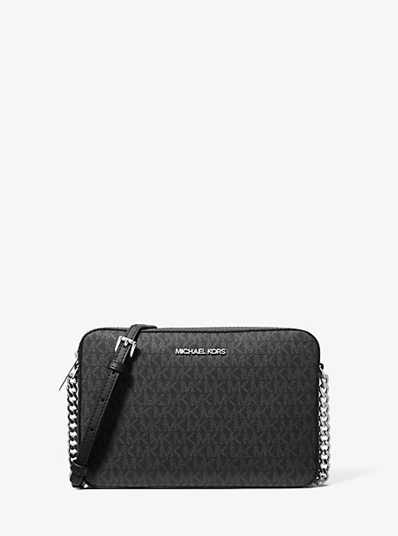 Jet Set Large Logo Crossbody Bag