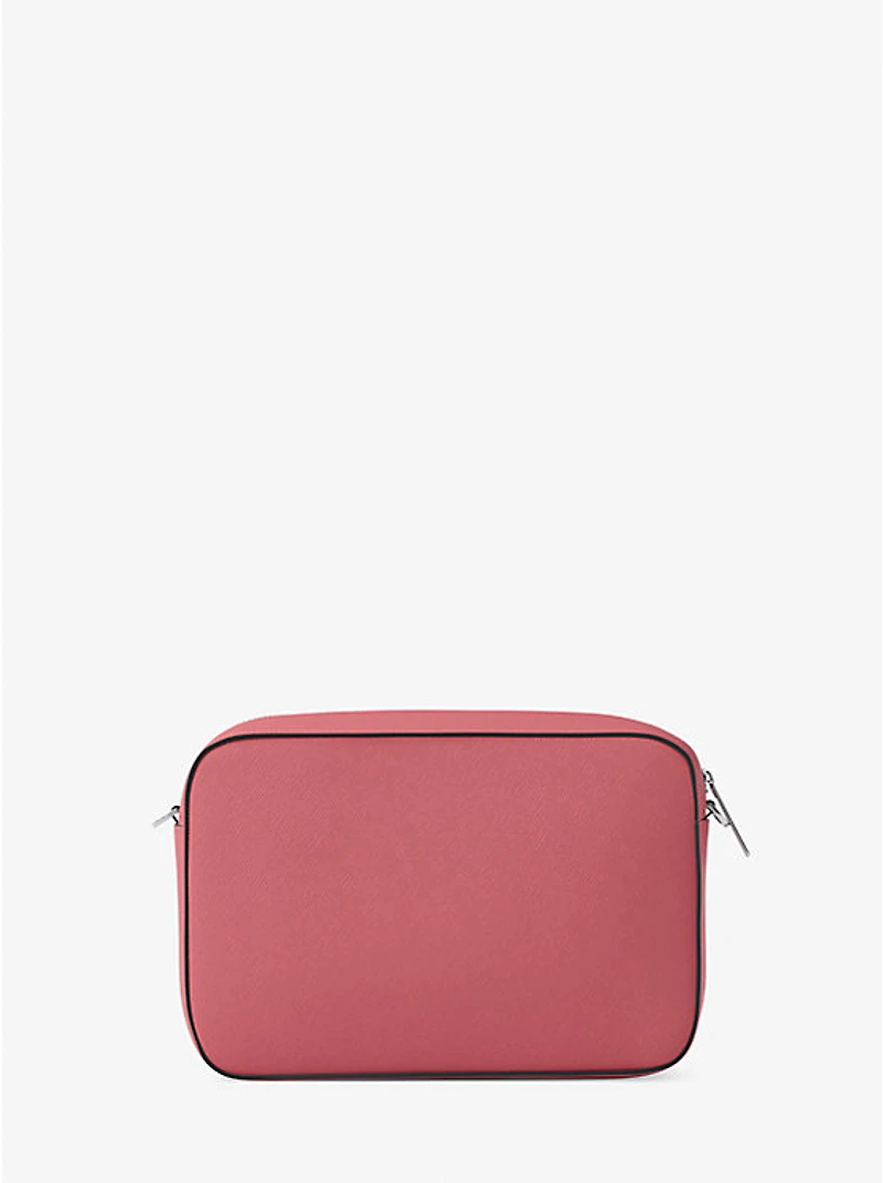 Jet Set Large Saffiano Leather Crossbody Bag